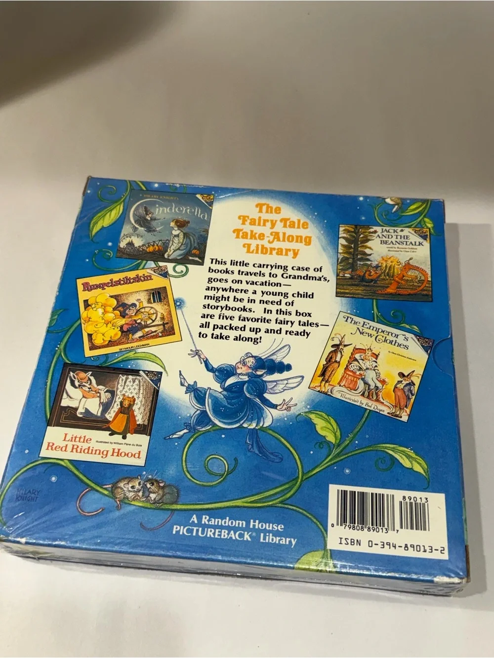 NewRandom House The Fairy Tale Take Along Library 1987 5 Books With Carrying Cas